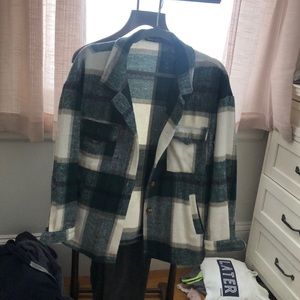 plaid shacket